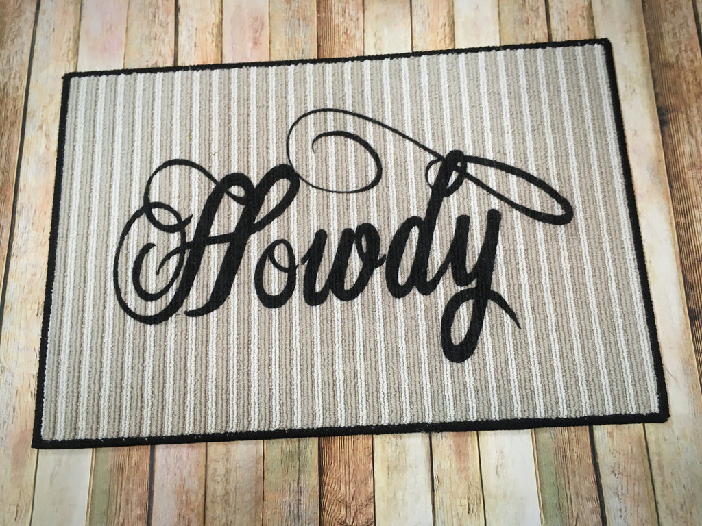 Howdy Welcome Mat