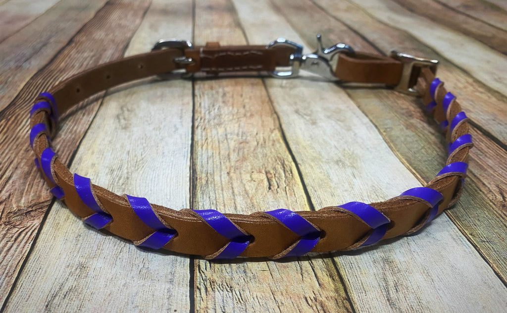 Purple Laced Wither Strap