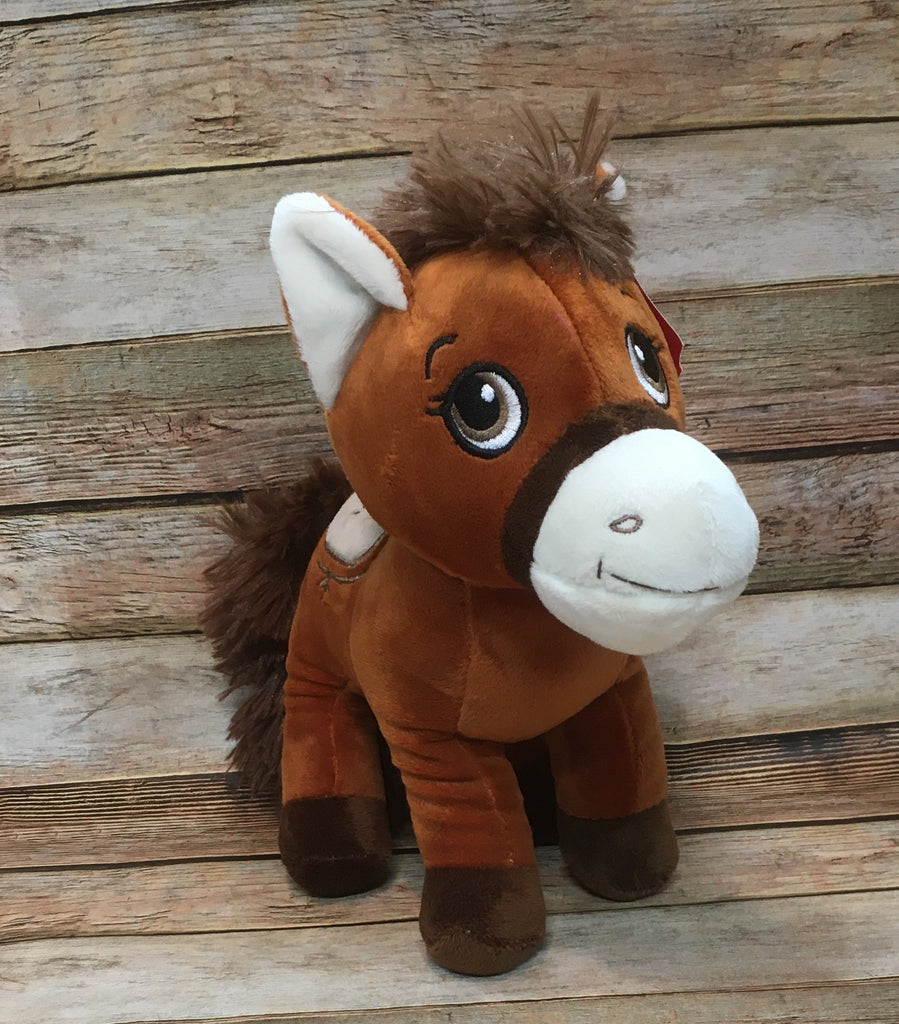 Brown Stuffed Horse
