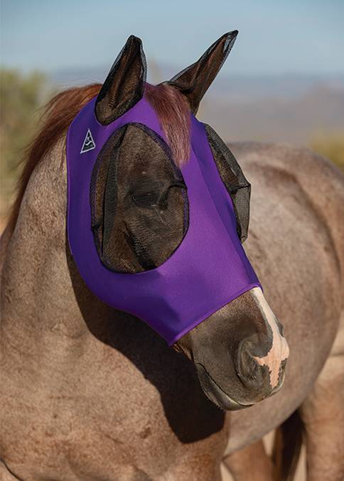 Professional Choice Lycra Fly Mask-Horse